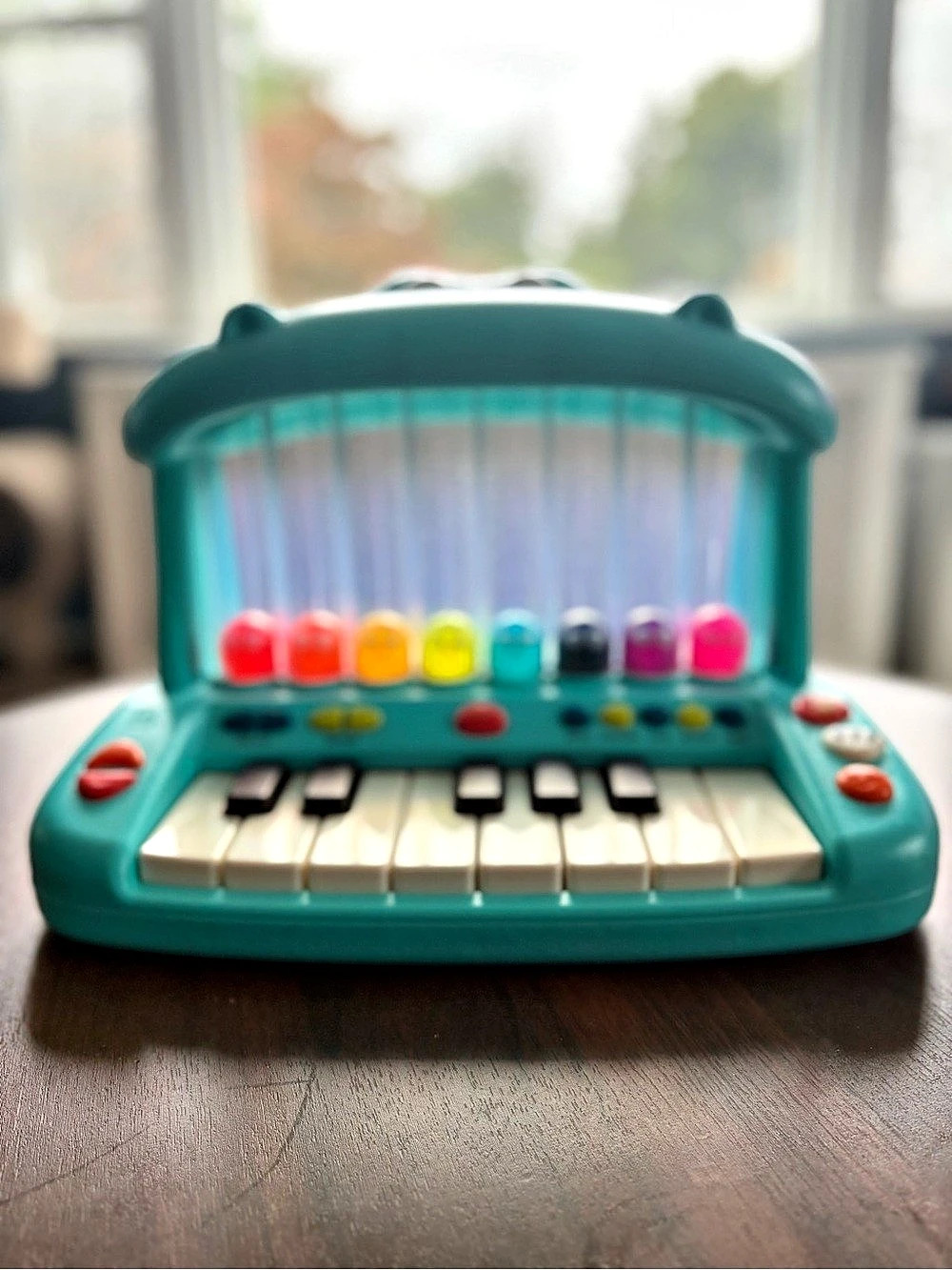 B. toys Hippo Pop Musical Toy Keyboard